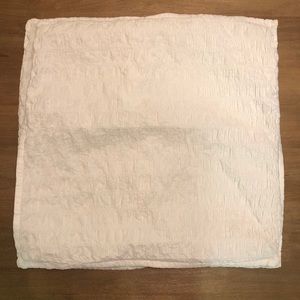 Set of 2 White Euro Shams - Beautiful & Textured